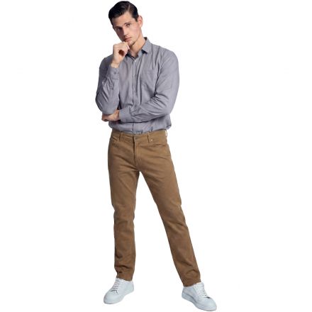 Nadrág Thomas Jeans 501 Klasszikus nyári Camel (vékopny) Twill nadrág