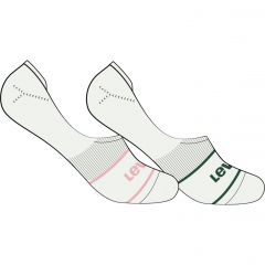 Zokni Levi's® Low Rise Sport Off White Invisible Footie Socks 2 Pack 701219508022
