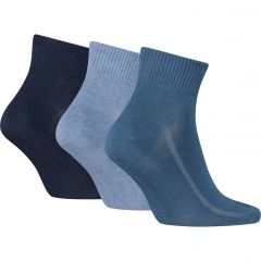 Zokni Levi's® Quarter Socks 3x Navy Pack 701224673015