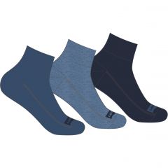 Zokni Levi's® Quarter Socks 3x Navy Pack 701224673015