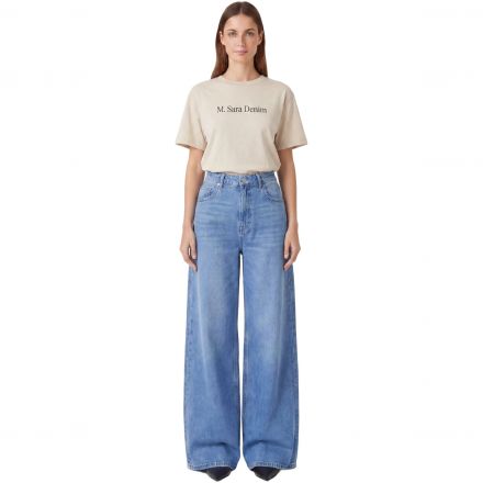 Nadrág M. Sara Denim 376 Buggy Light Trendy Jeans