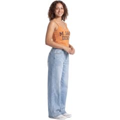 Nadrág M. Sara Denim 3135 Comfortable Wide Leg Stretch Denim