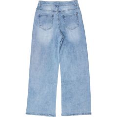 Nadrág M. Sara Denim 3135 Comfortable Wide Leg Stretch Denim