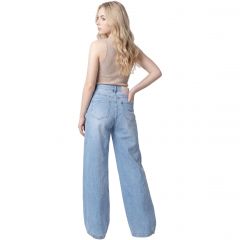 Nadrág M. Sara Denim 3151 Glamour Wide Leg Stretch Denim