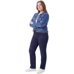 Dzseki Re-Dress® Fashion Jeans 1128 Napoli Mid Blue Stretch Jacket