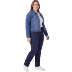 Dzseki Re-Dress® Fashion Jeans 1128 Napoli Mid Blue Stretch Jacket