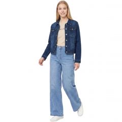 Dzseki M. Sara Denim 2200 Sötétkék avatott sztreccs dzseki