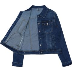 Dzseki M. Sara Denim 2200 Sötétkék avatott sztreccs dzseki