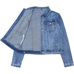 Dzseki M. Sara Denim 2333 Világoskék avatott sztreccs dzseki Dzseki M. Sara Denim 2333 Világoskék avatott sztreccs dzseki