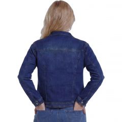 Dzseki Sunbird Plus Size Super Stretch Denim Jacket