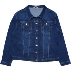 Dzseki Sunbird Plus Size Super Stretch Denim Jacket