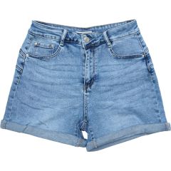 Rövidnadrág Moon Girl 3133 Buggy Super Stretch Denim Short Light Blus Rövidnadrág Moon Girl 3133 Buggy Super Stretch Denim Short Light Blus