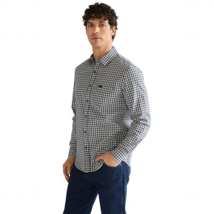 Ing Wrangler® Western Regular Shirt 1 PKT1 Blue 12386945