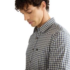 Ing Wrangler® Western Regular Shirt 1 PKT1 Blue 12386945