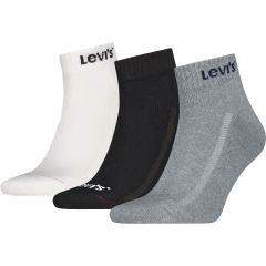 Zokni Levi's® Uni Mid Cut Orange Tab 3xBGW Pack 701239474003 Zokni Levi's® Uni Mid Cut Orange Tab 3xBGW Pack 701239474003
