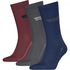Zokni Levi's® Classic Socks Regular Cut Recycled Cotton 3xRGB 701224674018 Zokni Levi's® Classic Socks Regular Cut Recycled Cotton 3xRGB 701224674018