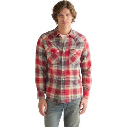 Ing Wrangler® Western Shirt Chilli Pepper 112386899