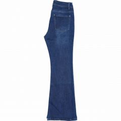 Nadrág M. Sara Denim 3173 Flare Super Stretch Dark Blue Nadrág M. Sara Denim 3173 Flare Super Stretch Dark Blue