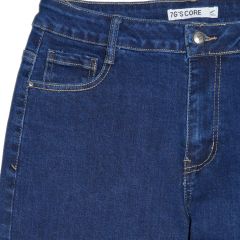 Nadrág M. Sara Denim 1506 Mom Dark Blue Stretch