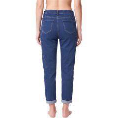 Nadrág M. Sara Denim 1506 Mom Dark Blue Stretch