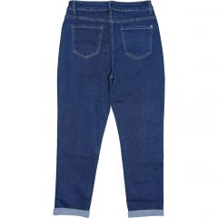Nadrág M. Sara Denim 1506 Mom Dark Blue Stretch