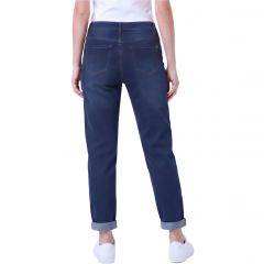 Nadrág M. Sara Denim 1332 Mom Dark Blue Rodeo