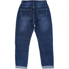 Nadrág M. Sara Denim 1332 Mom Dark Blue Rodeo