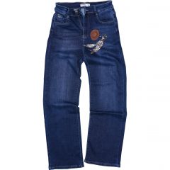 Nadrág M. Sara Denim 5988 Wide Leg Dark Blue Rodeo SuperStretch Nadrág M. Sara Denim 5988 Wide Leg Dark Blue Rodeo SuperStretch