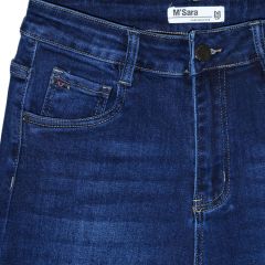 Nadrág M. Sara Denim 5988 Wide Leg Dark Blue Rodeo SuperStretch Nadrág M. Sara Denim 5988 Wide Leg Dark Blue Rodeo SuperStretch