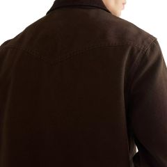 Dzseki Wrangler® Regular Utility Jacket Chocolate Torte 112386964