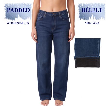 Nadrág M. Sara Denim 5967 Thermo Baggy Flex Urban