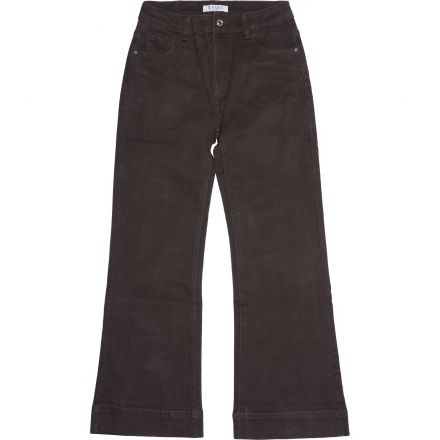 Nadrág M. Sara Denim 5652 Flared Chocolate Torte Stretch Twill