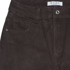 Nadrág M. Sara Denim 5652 Flared Chocolate Torte Stretch Twill Nadrág M. Sara Denim 5652 Flared Chocolate Torte Stretch Twill