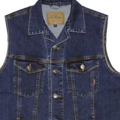 Dzseki B. Roy Recent Denim Stretch Vest