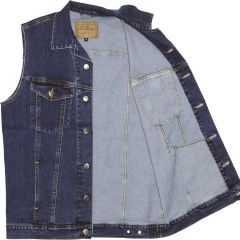 Dzseki B. Roy Recent Denim Stretch Vest